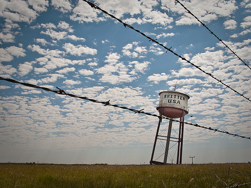 Crooked Water Tower: Groom, TX